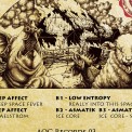 AOC Records 3. Dep Affect - Low Entropy - Asmatik.  Layout : Arcane. (vinyl). 2018. 